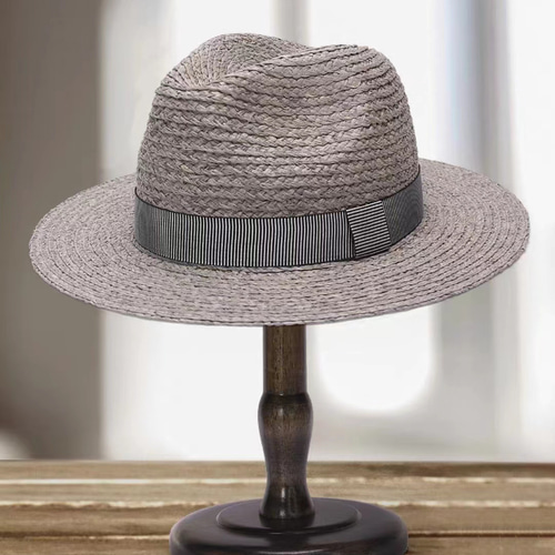 ラフィアハット、中折れ帽子男性、パナマ帽、フェドーラ帽、麦わら帽子