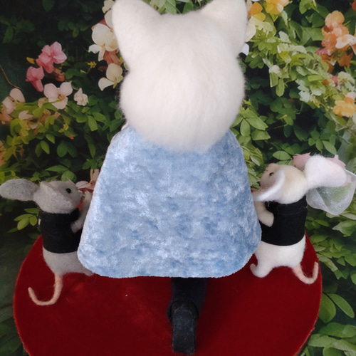 羊毛フェルト猫 【プロポーズ猫】 【公式通販】