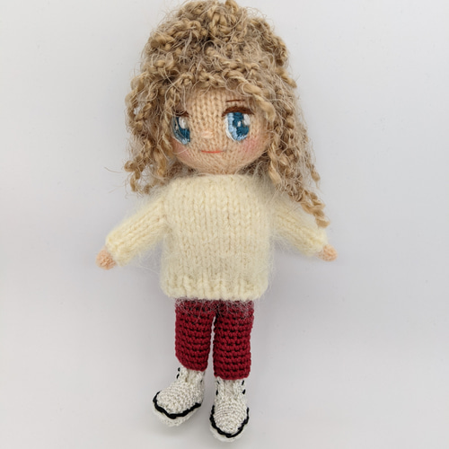 あみぐるみ あみぐるみキット】_《モノトーンのひつじさん》by