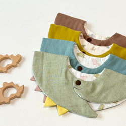 【送料無料】ふりふり コロンとしたスタイ(イエロー) 送料無料】ふりふり コロンとしたスタイ(イエロー) 送料無料】ふりふり