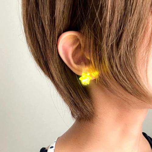 期間限定販売】星のかけらピアス＋専用P-cuffs ピアス（その他） nine