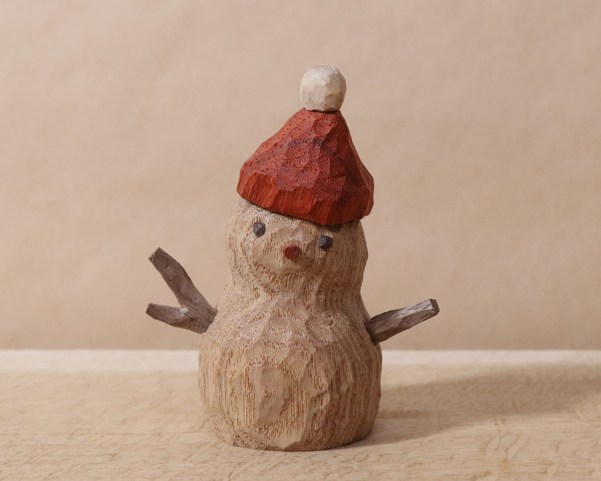 * vintage ornament ❀ 赤いハットの雪だるまさん vintage ornament ❀ 赤いハットの雪だるまさん
