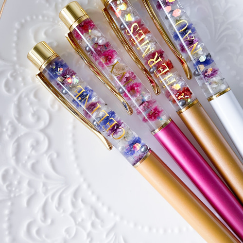 【現品限り☻】替芯orラッピング無料✺お洒落かっこいい✺ ハーバリウムボールペン ハーバリウムボールペン 名入れ 替え芯 ラッピング 高級感 大人気 花