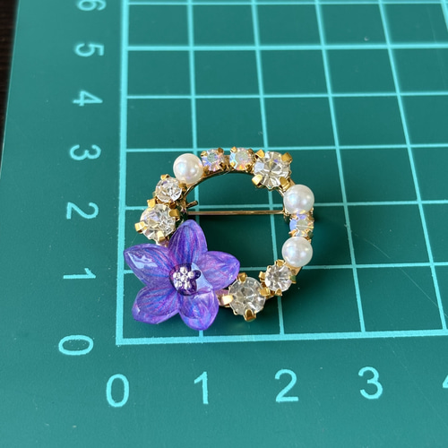 René ♡お花モチーフ ブローチ ♡ René ♡お花モチーフ ブローチ ♡