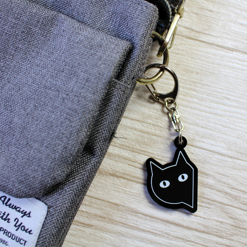 黒ネコ(シャオくん)アクリルキーホルダー その他アクセサリー 黒ネコ(シャオくん)アクリルキーホルダー その他アクセサリー