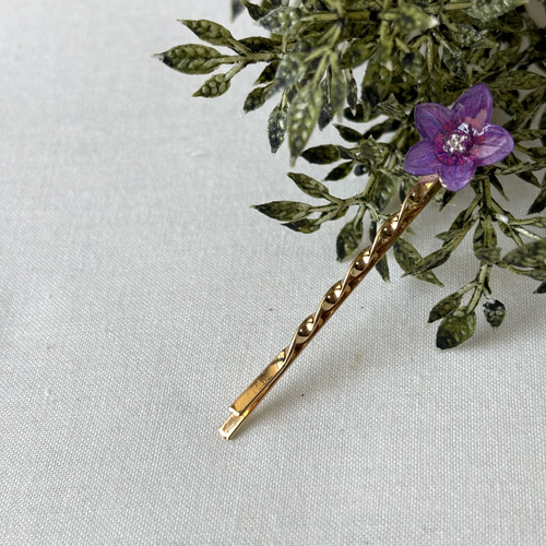 R*︎様 金色の花模様ヘアピン Amazon | FASELE ヘアクリップ 立体花 ヘアピン スリーピン 前髪