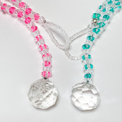 ビンテージ/BIJOUX.M.G/刻印/チェコガラス/ネックレス/ハート/ブルー ビンテージ/BIJOUX M G/刻印/チェコガラス/ネックレス/ハート