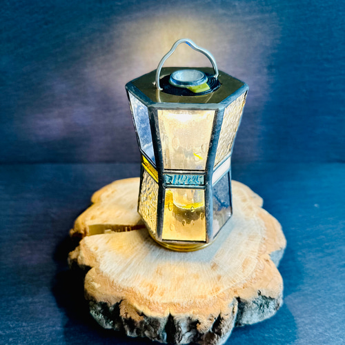 2way Goalzero ステンドグラス ランタンシェード『lume』クリアブルー