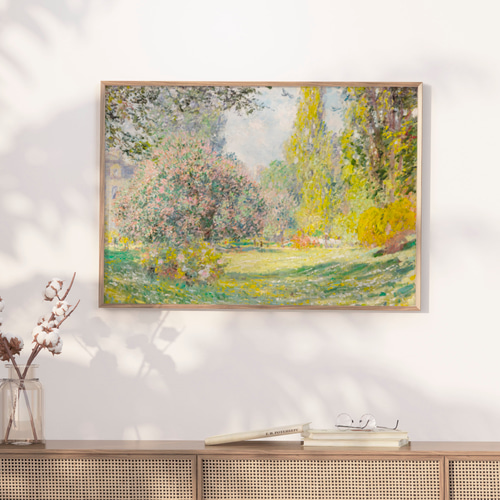 額装済/Nympheas Effet/クロードモネ/ポスター/インテリア/アート 2025