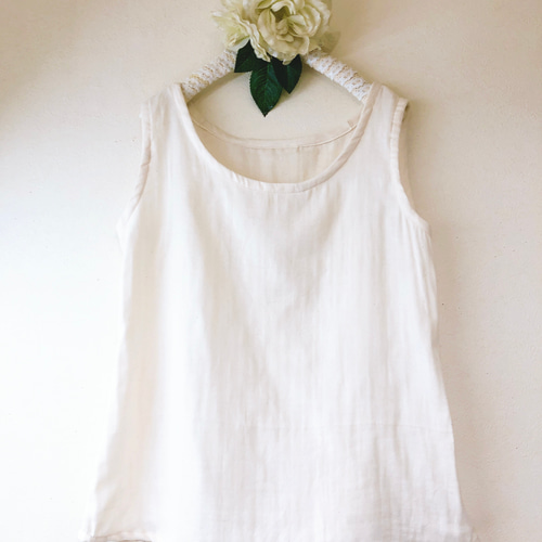 ⭐️新作⭐️2枚セットふわふわcotton100%Wガーゼのインナー