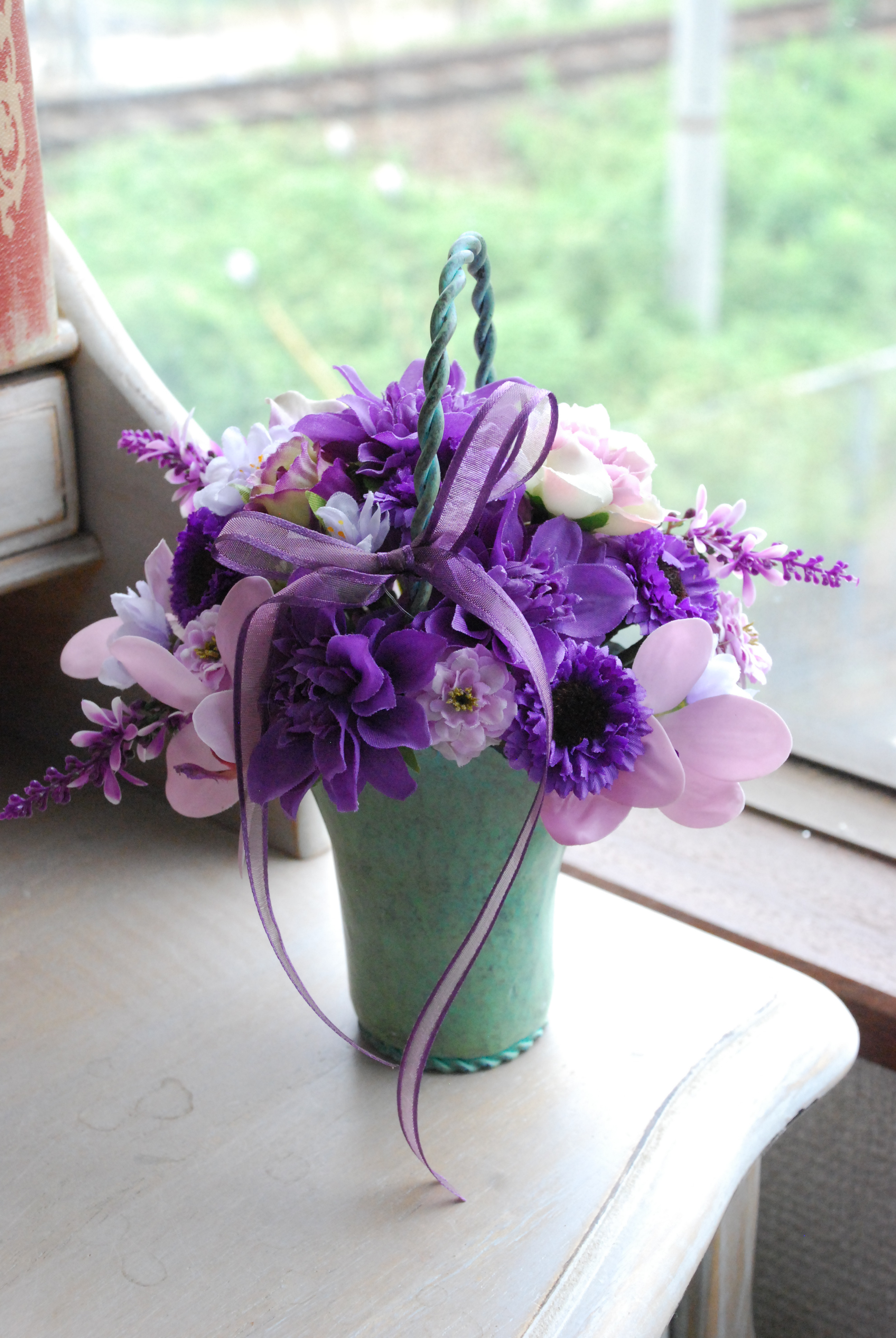 アレンジ＊青銅色器＊パープル系