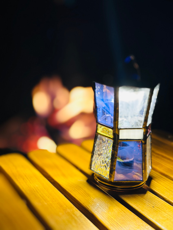 2way Goalzero ステンドグラス ランタンシェード『lume』クリアパープル ゴールゼロ 