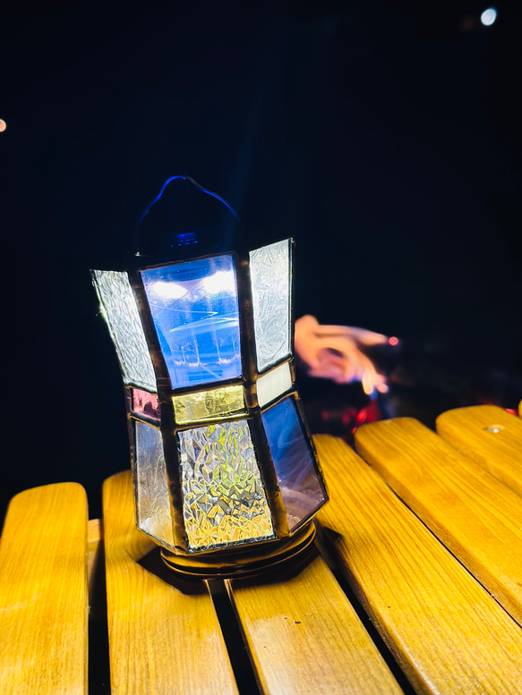 2way Goalzero ステンドグラス ランタンシェード『lume』クリアパープル ゴールゼロ 