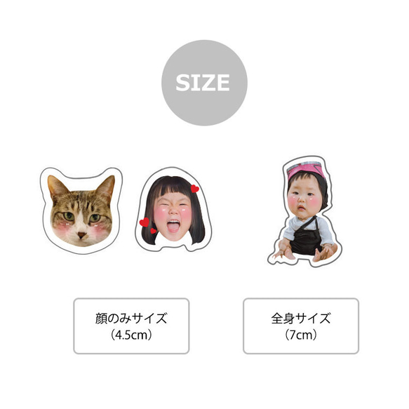 アクセサリー車両用 フォトアクリル 子供 犬 プレゼ 10枚目の画像
