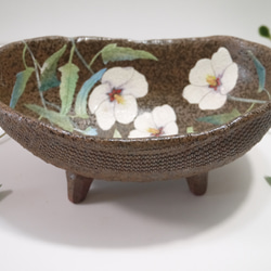 足付き深鉢　高砂芙蓉（たかさごふよう） 2枚目の画像
