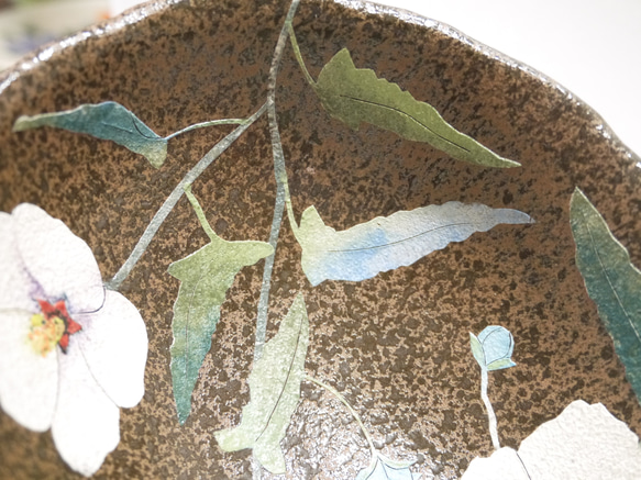 足付き深鉢　高砂芙蓉（たかさごふよう） 7枚目の画像