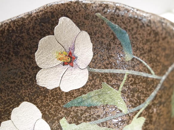 足付き深鉢　高砂芙蓉（たかさごふよう） 4枚目の画像