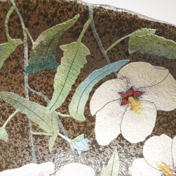 足付き深鉢　高砂芙蓉（たかさごふよう） 3枚目の画像