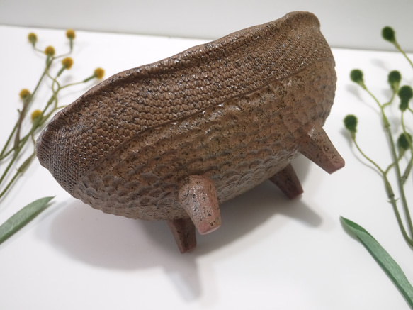 足付き深鉢　高砂芙蓉（たかさごふよう） 8枚目の画像