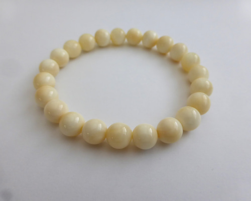 マッコウクジラ歯 ブレスレット 15cm ブレスレット マテリアルマスター