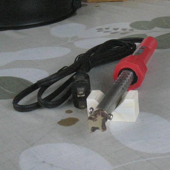 秋田犬60W焼印電気ごてセット 1枚目の画像