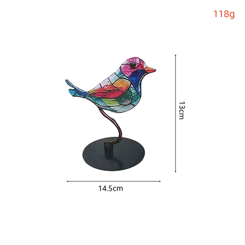 金属製の鳥の彫刻装飾品 家庭用工芸品 リビングルーム 寝室 装飾用