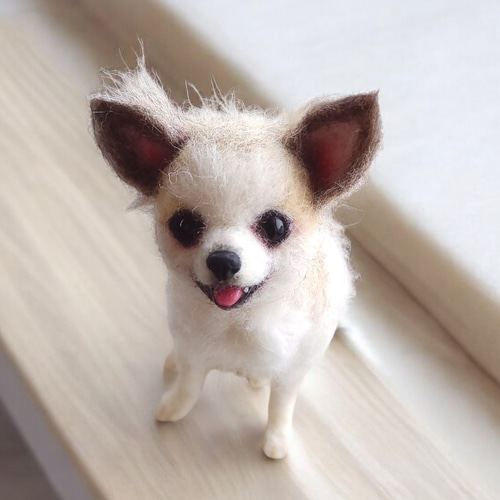 ❤羊毛フェルト うちのコオーダー❤ 羊毛フェルト シュガー