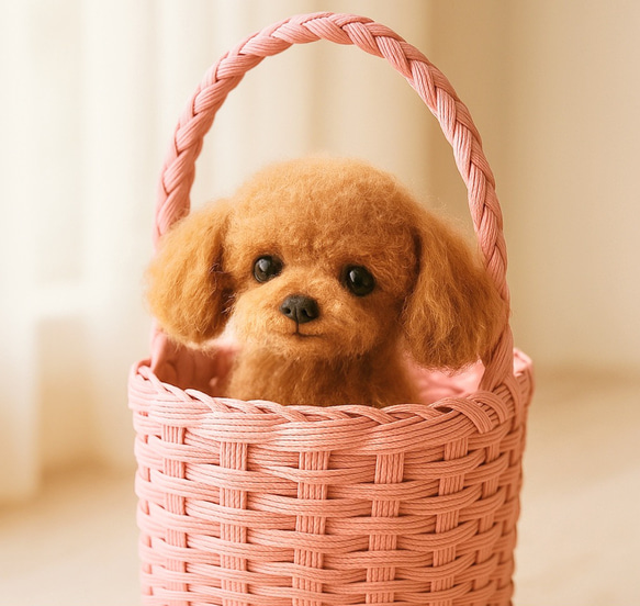 ❤羊毛フェルト うちのコオーダー❤ 羊毛フェルト シュガー