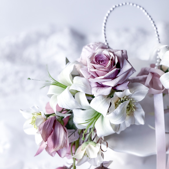 可愛いけど！甘すぎない♡バレリーナブーケ／HIROMIオリジナルバレリーナパールブーケ その他 E1684551358(12870円)