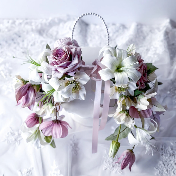 可愛いけど！甘すぎない♡バレリーナブーケ／HIROMIオリジナルバレリーナパールブーケ その他 E1684551358(12870円)