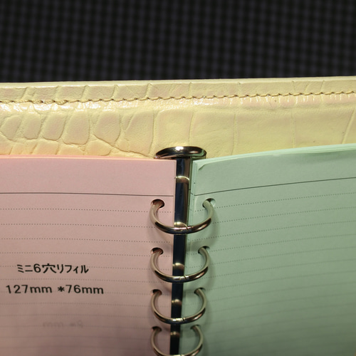 牛ヌメ革 システムバインダー ミニ6穴 無印良品 システムバインダー 牛ヌメ革 ミニ6穴 - メルカリ