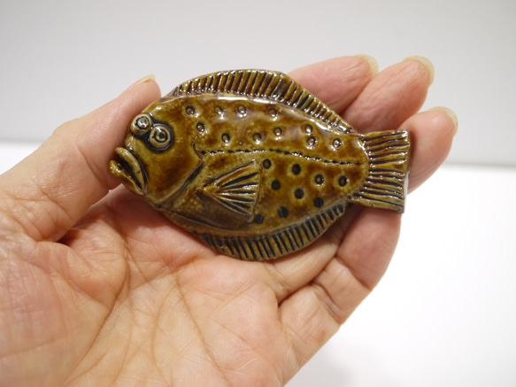 箸置き　ひらめ（2個セット）Ⅱ 5枚目の画像