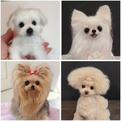 羊毛フェルト 犬 オーダー のおすすめ人気通販 検索結果｜Creema