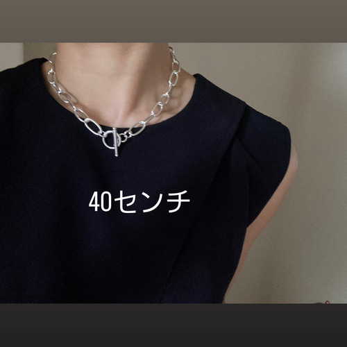 美品【定価3万】シルバー925 オーバルチェーンのネックレスとブレスレットセット ✨silver925オーバルチェーンネックレス&ブレスレット2点セット
