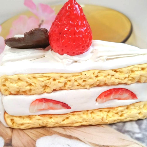 本物みたいなストロベリーショートケーキ フェイクスイーツ スイーツ