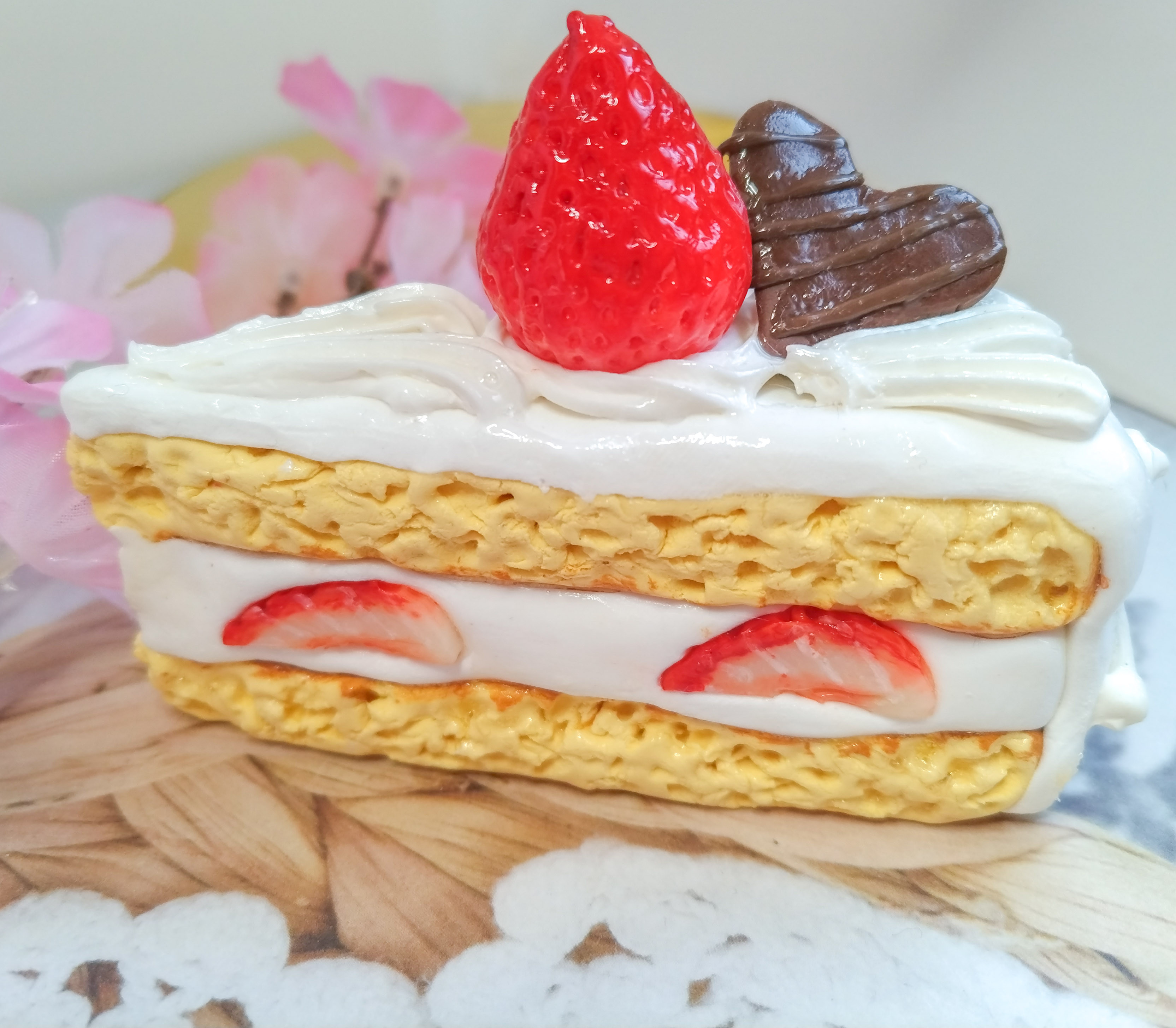 2025人気の おまとめ☆苺ケーキの小物入れ☆フェイクスイーツ 食品サンプル その他