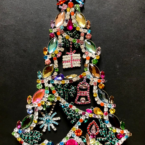 チェコガラス ビンテージ クリスマスツリー ヴィンテージ チェコ