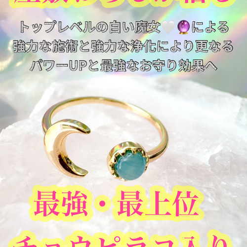 【SALE／55%OFF】 最強・最上位】座敷わらし✨チョウピラコ様入り✨LUNAリング 指輪・リング