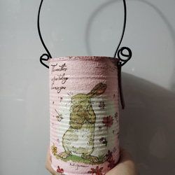 乙女心♥リメイク缶バック♥手描く 多肉植物 taniku－maruko 通販