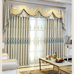 刺繍 レースカーテン 2枚入り カーテン ミラーレースカーテン おしゃれ