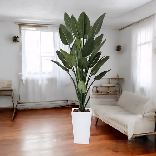 光触媒人工観葉植物ウォールグリーンフェイクグリーンストレチアW1.6m