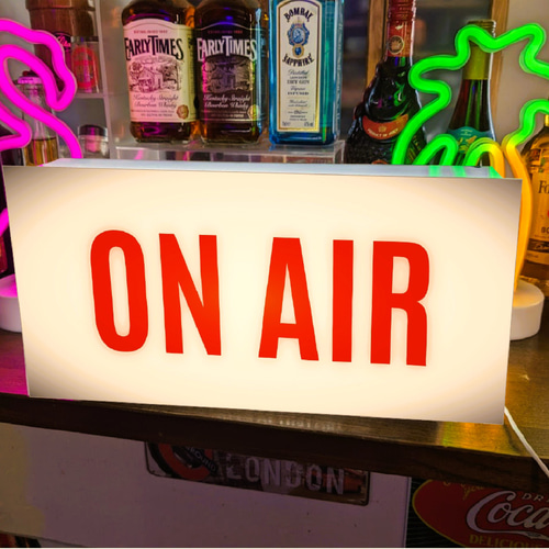 壁掛け】ON AIR オンエア スタジオ ラジオ アメリカンレトロ 映画