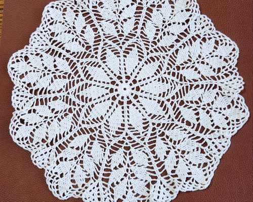 74】☆*.ミリ.*☆専用 ハンドメイドレース編み 楕円の大きめの