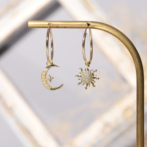 【ちーころさん専用】STAR JEWELRY 星型 フープ ピアス セット スター ドロップ フープピアス メンズ シルバー ピアス