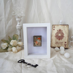 「金魚」　ボックスアート　立体コラージュ 2枚目の画像