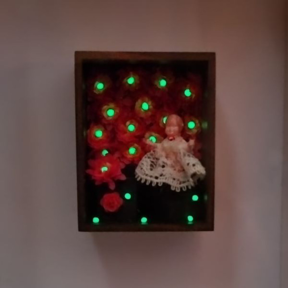 「盛り盛り」　ボックスアート　立体コラージュ 3枚目の画像