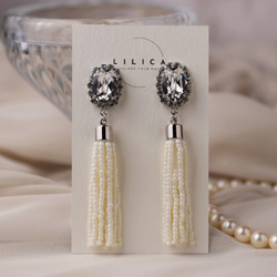 ビジュー イヤリング・ノンホールピアス の人気通販｜Creema(クリーマ