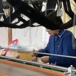 シルクタフタシュシュ〈ペールトーン・ピーチ〉First川俣シルク プチギフト サスティナブル 12枚目の画像