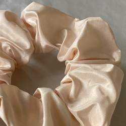 シルクタフタシュシュ〈ペールトーン・ピーチ〉First川俣シルク プチギフト サスティナブル 3枚目の画像