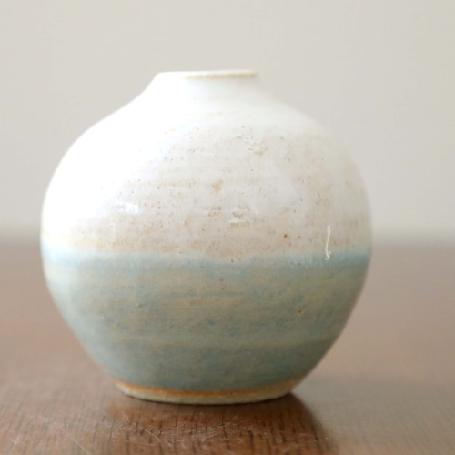 手作りの土釉薬掛け陶器花瓶 手作りの土釉薬掛け陶器花瓶